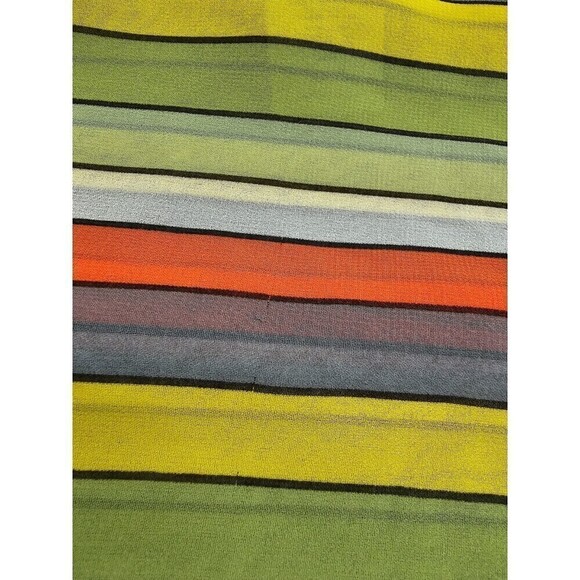 Cabi Striped Off Shoulder Carnival Top Blouse Multicolor Size X-Small - Picture 10 of 10